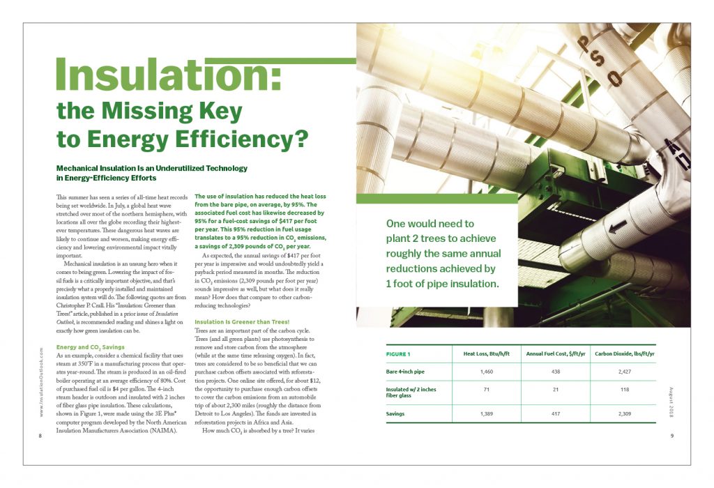 Insulation the Missing Key to Energy Efficiency Insulation Outlook Magazine