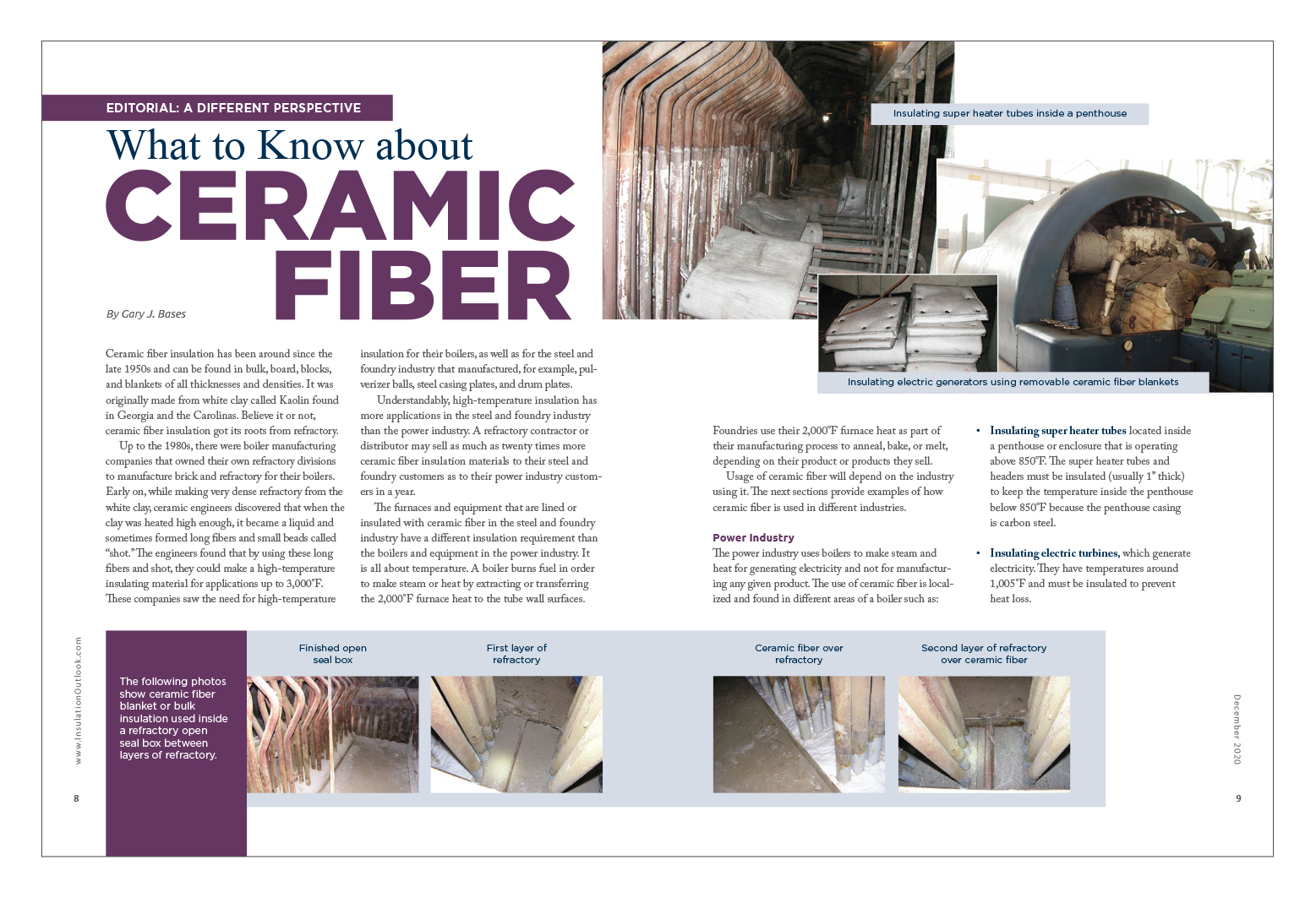 liberal together Phonetics A Different Perspective: What to Know About Ceramic Fiber - Insulation  Outlook Magazine