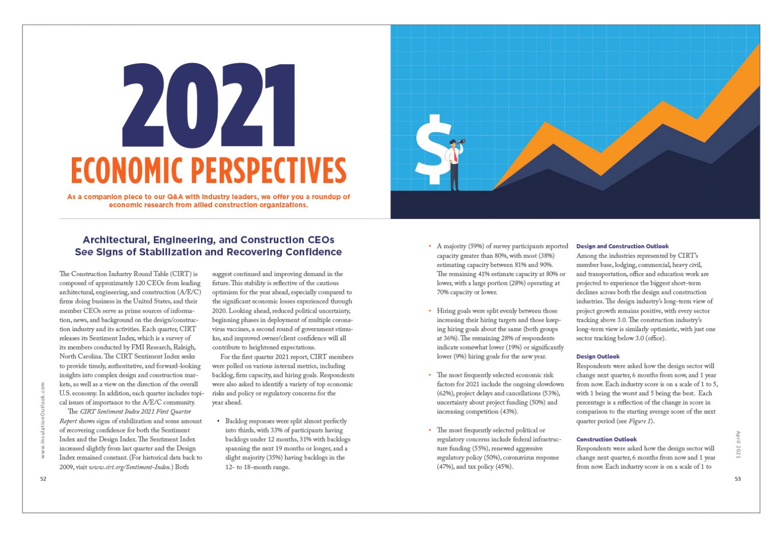 2021 Economic Perspectives - Insulation Outlook Magazine