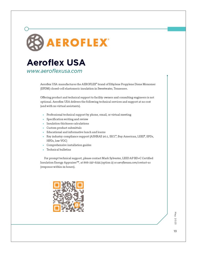 Aeroflex USA - Insulation Outlook Magazine