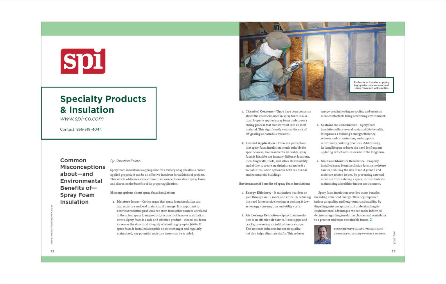 Specialty Products & Insulation Insulation Outlook Magazine