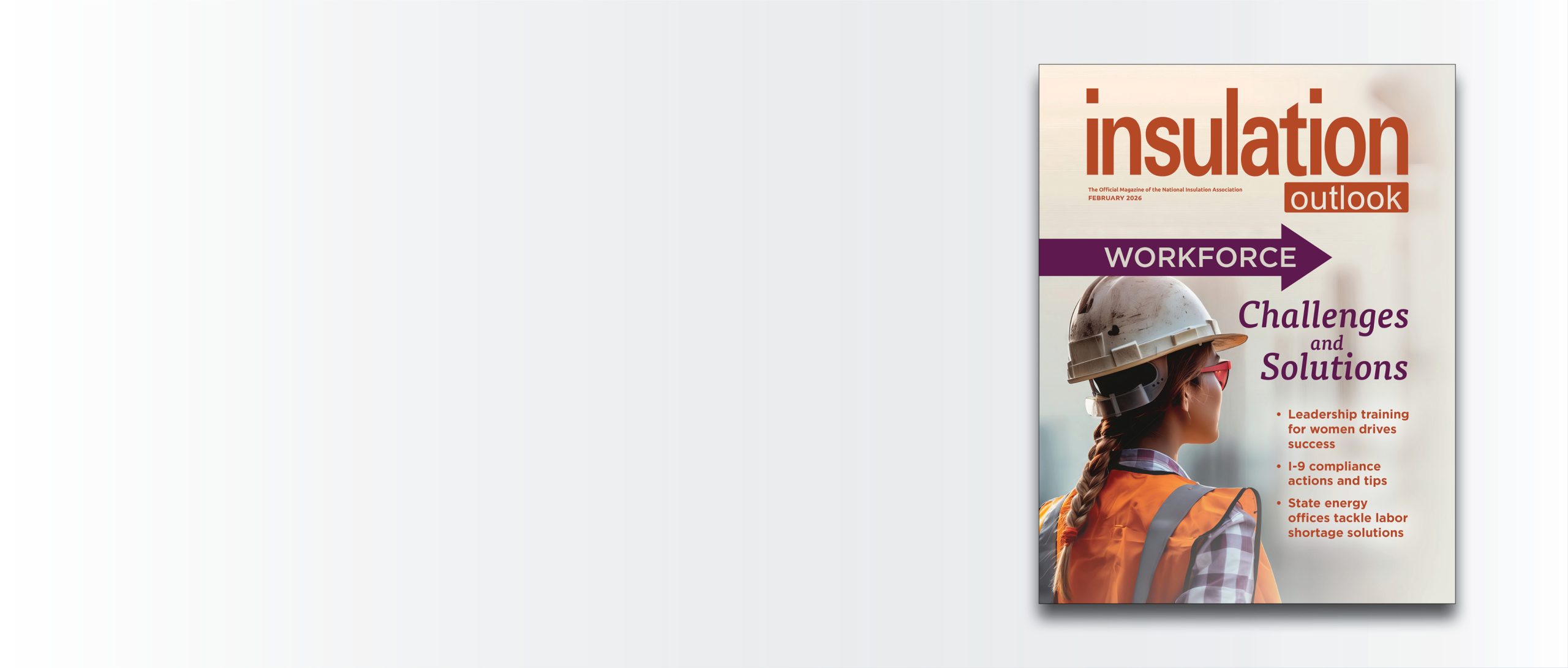 February 2026 issue of NIA's Insulation Outlook magazine
