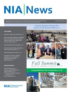 The cover for NIA News Issue 4 of Volume 32